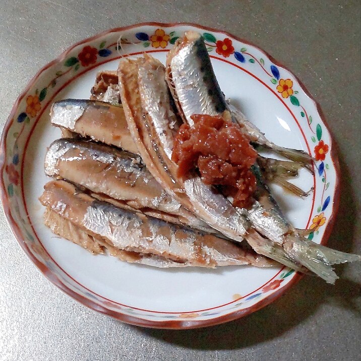 夏にさっぱり イワシの梅煮